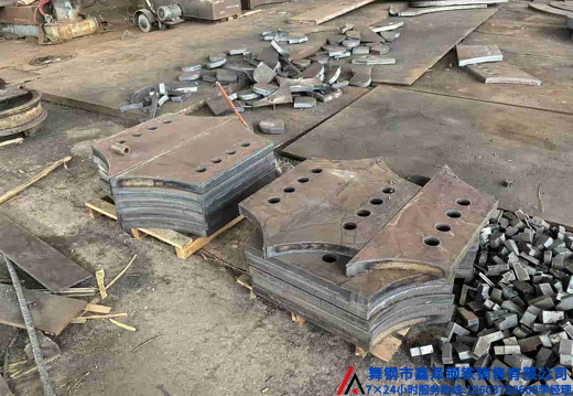 钢板精加工钢板切割打包钢板出口