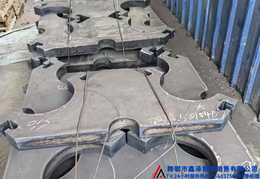 钢板精加工钢板切割打包钢板出口