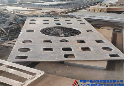 舞钢钢板异形件激光切割下料数控切割下料2642133